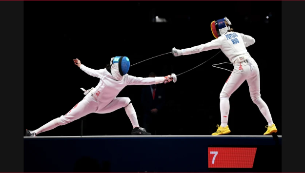 韩国击剑选手夺得金牌,完美表现 韩国击剑选手夺得金牌,完美表现